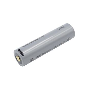 AKKU 18650 USB-C (3.7V 2600mAh)
